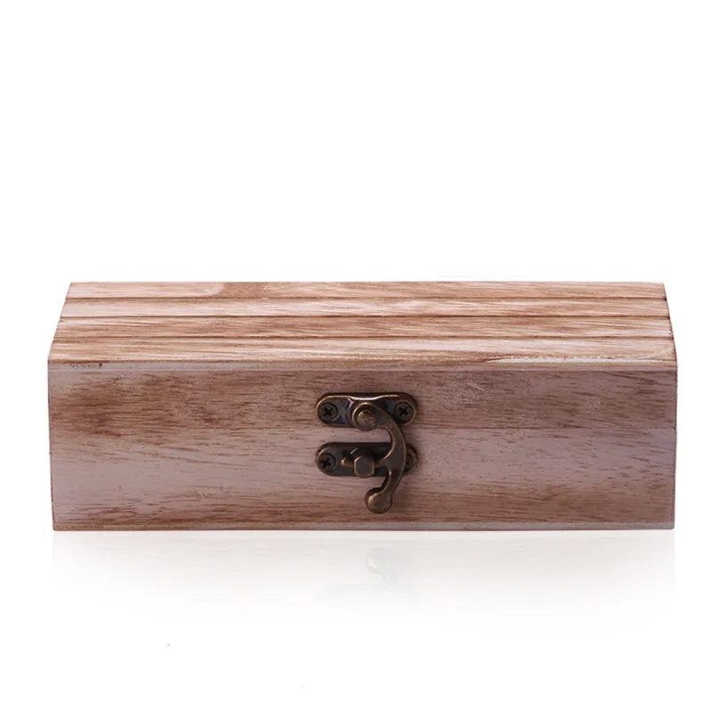 50 компл. ретро деревянные Чехлы для солнечных очков деревянные коробки винтажный подарок коробки логотип на заказ бесплатно