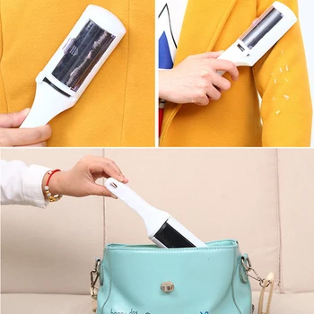 

1pc Fur Remover Sweeper Shaver Clothes Brush Clothing Lint Dust Coat Sticky Remove Pets Hair Cleaner Rotated Brush Dropshipping