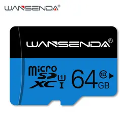 WANSENDA Высокое скорость Micro SD карты памяти 8 Гб 16 32 64 128 Class 10 Microsd Мини карта памяти TF картао де memoria