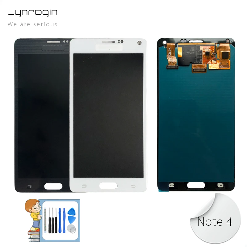 

100% Warranty Replacement Screen New LCD Display with Touch Screen Digitizer for Samsung Galaxy Note 4 Note4 N910 N910A N910F