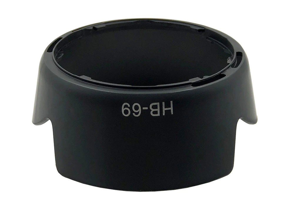 Camera Lens HB-69 HB69 HB 69 Bayonet Lens Hood for Nikon D5300 D5200 D3300 D3200 AF-S DX 18-55mm F3.5-5.6G VR II (3)