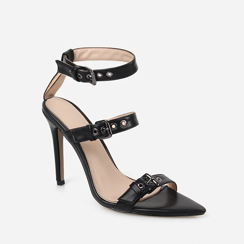 Fashion Classic 11cm High Heels Fetish Quality Sexy Gladiator Sandals Female Summer Women's Shoes Lady Sandalias Mujer 2019