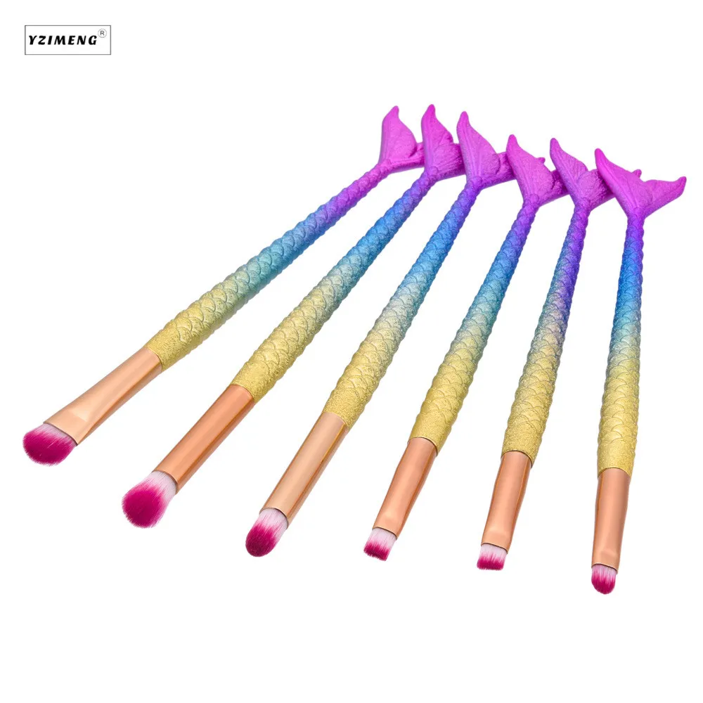 Набор кистей для макияжа с единорогом 4/6/10/12/16 шт./компл.|makeup brush set foundation|brush contourmakeup