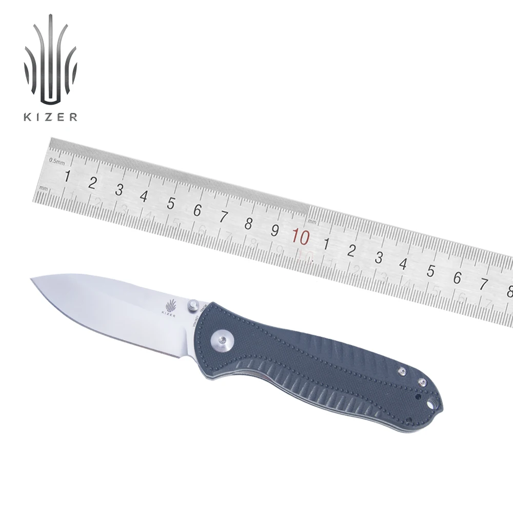Нож Kizer выживания Hunter маленький охотничий нож V3416C1 edc складной карманный essencial ручные инструменты для
