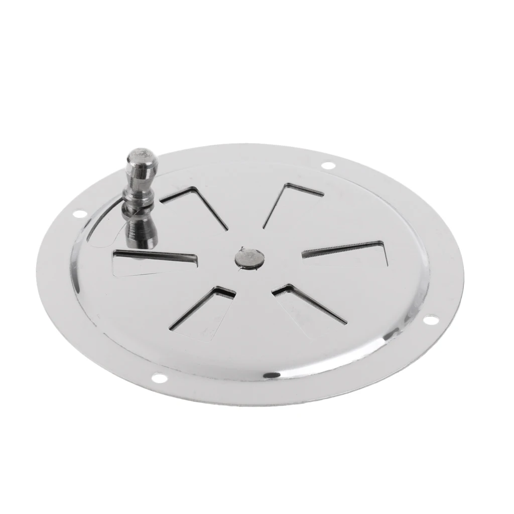 Boat Butterfly Vent/Side Knob vent Cover Stainless Steel 4&quot Flange RV Marine | Автомобили и мотоциклы