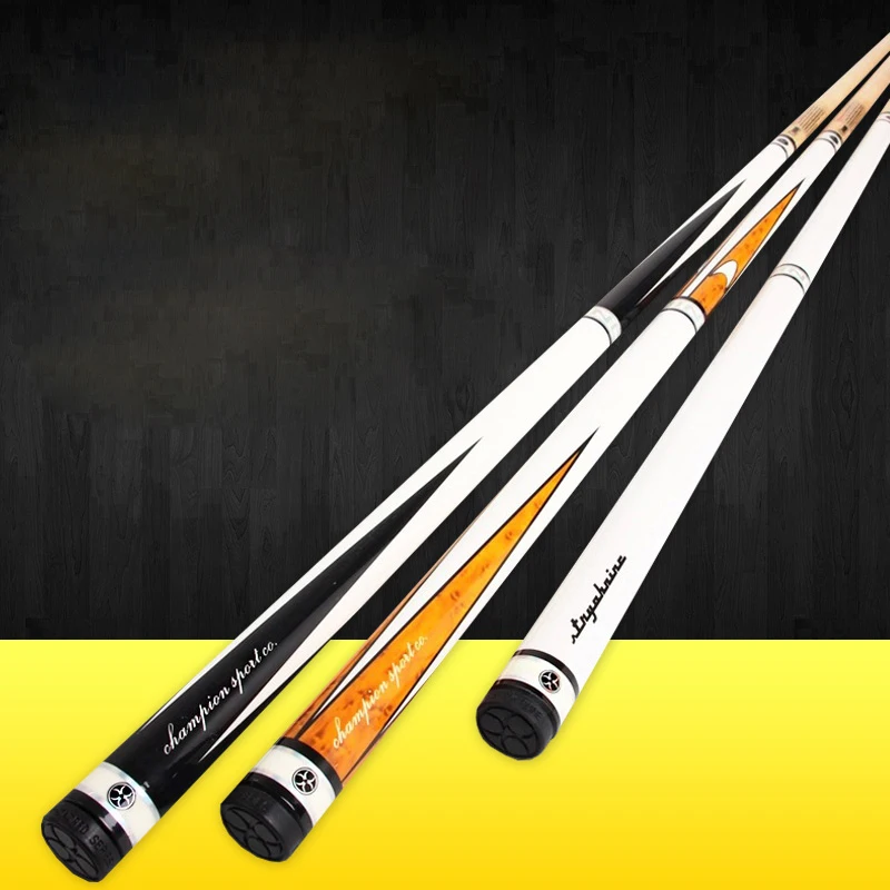 2018 Excellent Handmade 1/2 Piece Snooker Cue Kit Stick with a Case 5A