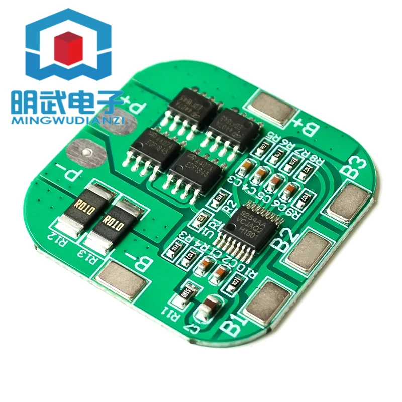 1 шт. 4S 14,8 в/16,8 в 20A пиковая литий-ионная BMS PCM плата защиты батареи bms pcm для литиевых LicoO2 Limn2O4 18650 li батарея