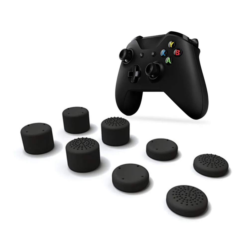 Silicone Thumb Joystick Grip Cap Cover for XBOX ONE X Controller 8 pcs ...