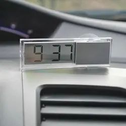 ЖК-дисплей Дисплей цифровой электронный термометр Сенсор с присоской светодиодный для всех автомобилей Крытый Открытый дома