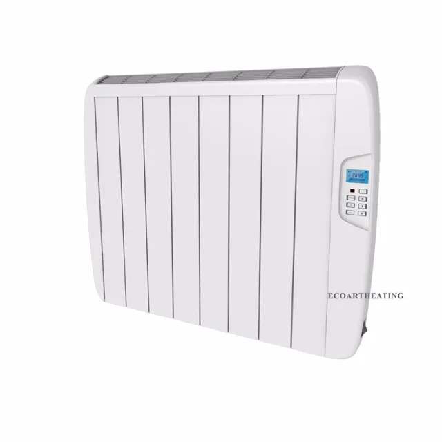 1500w Electric Timer Panel Heater Wall Mounted Slimline Aluminium 1500w Electric Timer Panel Heater Wall Mounted Slimline Aluminium Radiator