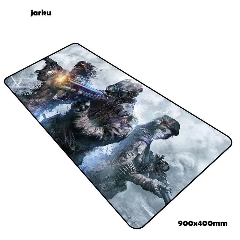 Warface padmouse 900x400x3 мм игровой коврик для мыши с обработанным краем коврик для мыши геймер компьютерный стол высококлассный коврик notbook mousemate pc