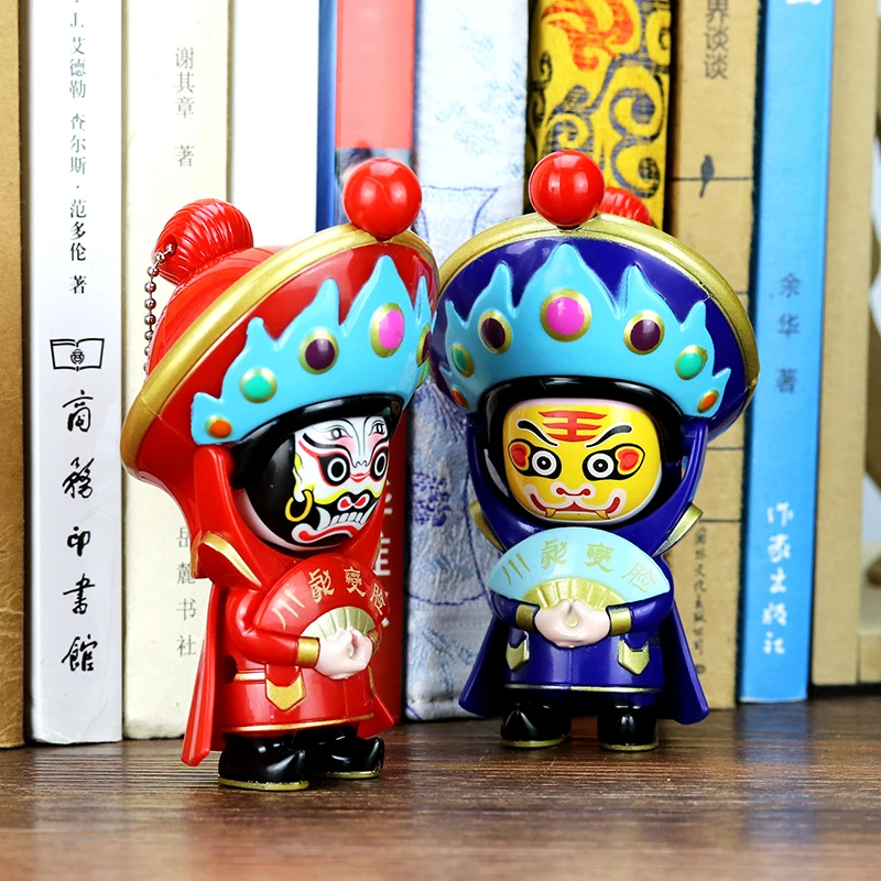 Аниме Фигурка опера DIY игрушки facecподвесная кукла украшения подарок Пекин Традиционный 4 лица Peaking фигурка забавная Новинка