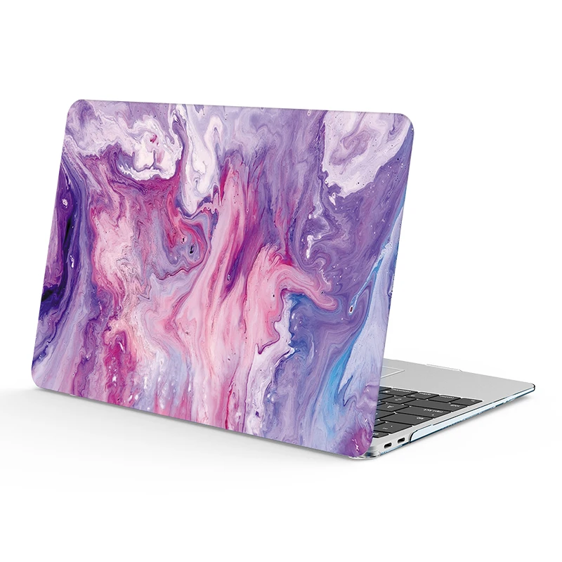 4в1 2019 Новый мраморный чехол для ноутбука Apple Macbook Air Pro Retina Touch Bar 11 12 13 15 inchs