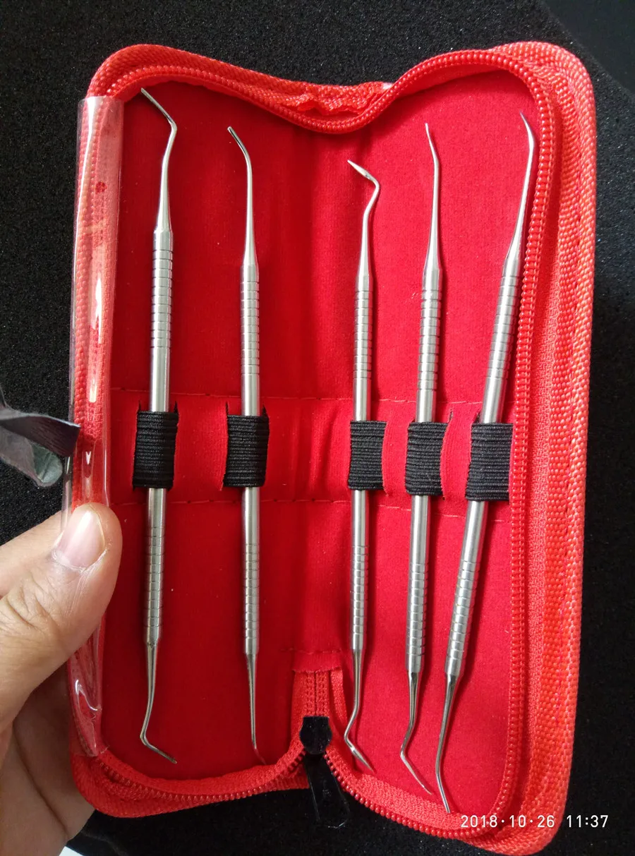 5 шт. набор композитного наполнения шпатель инструмент для резьбы из нержавеющей стали стоматологический инструмент стоматологическое лабораторное оборудование