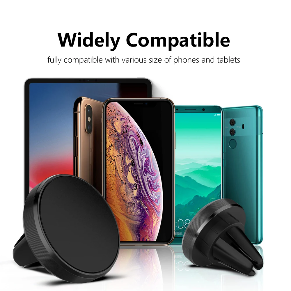 Magnetic Phone Holder For Phone In Car Air Vent Mount Universal Mobile Smartphone Stand Magnet Support Cell Holder For Iphone 7