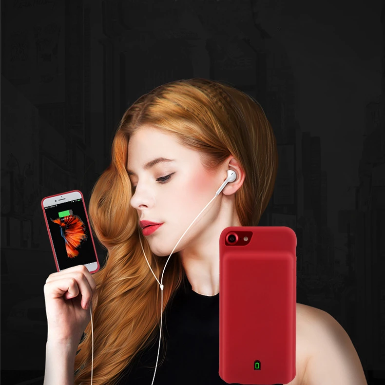 bilder für 7000 Mah Für iPhone 7 Plus Ladegerät Fall silikagel audio ausgang Smart Batterie Energienbank Für Apple iPhone 7 Plus Ladegerät fall bilder für 7000 Mah Für iPhone 7 Plus Ladegerät Fall silikagel audio ausgang Smart Batterie Energienbank Für Apple iPhone 7 Plus Ladegerät fall