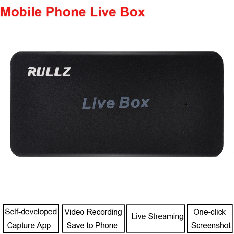 Mini HDMI 1080P HD Camera Outdoor Live Streaming Recording PS4 Game Video Capture Card for IPhone X