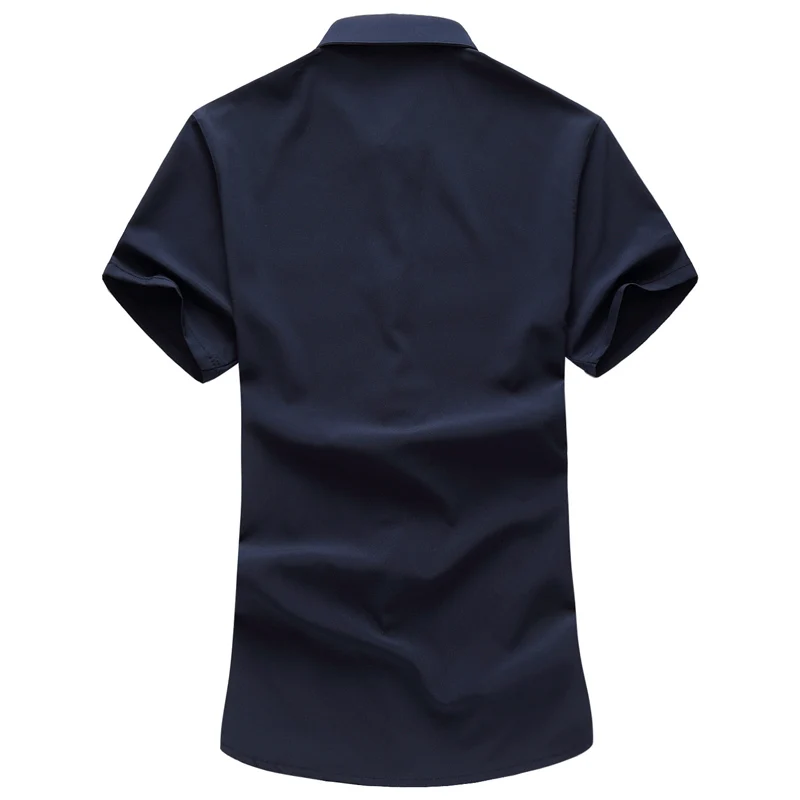 Мужская рубашка с коротким рукавом летняя высокого качества|brand shirts for men|fashion menshirt