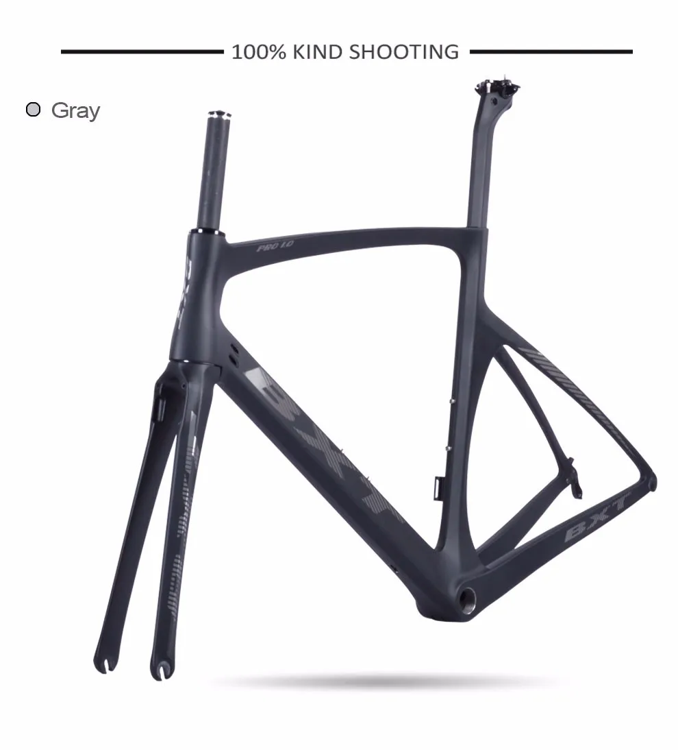 Sale 2018 TOP NEW T1000 UD full carbon road frame bike racing bicycle frameset BXT logo size 49cm - 56cm taiwan tar bike PRO1.0 14