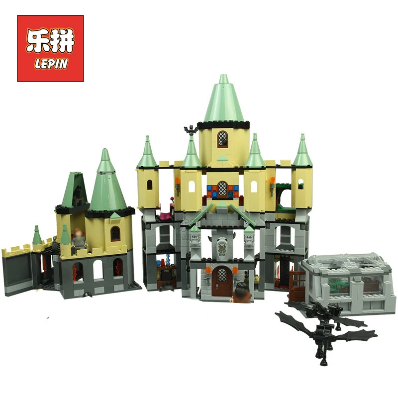 

Lepin 16029 Movie Series the Magic Hogwort Castle Set Model Building Blocks Bricks Kits DIY Assembled Toy 5378 Children Gift