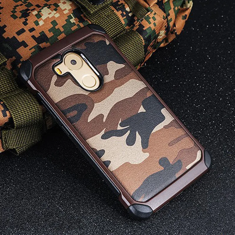 

Huawei Mate 8 Case ! Army Camo Camouflage Pattern back cover PC and TPU Armor Anti-knock protective phone case for Huawei Mate 8