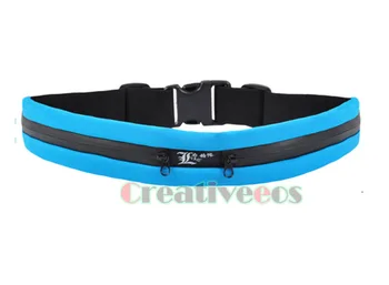 

Unisex Men Waterproof Anti-theft Slim Pouch Cell Mobile Phone Chest Waist Fanny Pack Bag Purse