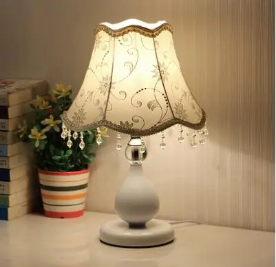  E27 European bedroom small table lamp modern dimmable LED energy-saving feeding bedside lamp adjust - 32925563687