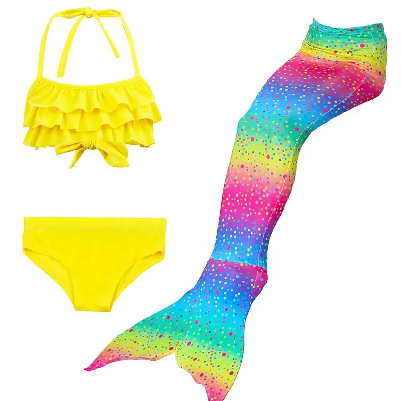 2018-Kids-Mermaid-Tail-with-monofin-Swimmable-Filpper-Costume-for-Girls-Children-Cosplay-Costumes-Swimming-Swimwear(26)