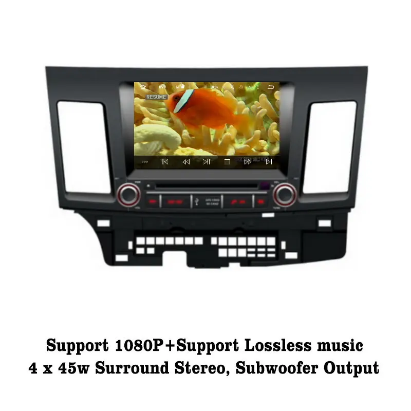 Cheap Liislee Android 7.1 2G RAM For Mitsubishi Lancer Car Radio Audio Video Multimedia DVD Player WIFI DVR GPS Navi Navigation 4