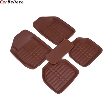 

Car Believe car floor mat For toyota rav4 corolla 2008 land cruiser prado 120 camry 2007 yaris prius wish accessories carpet