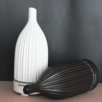 

VVPEC 100ml Black Ceramic Diffuser Portable Aroma Diffuser Essential Oil Aroma Diffuser for Room Home Office