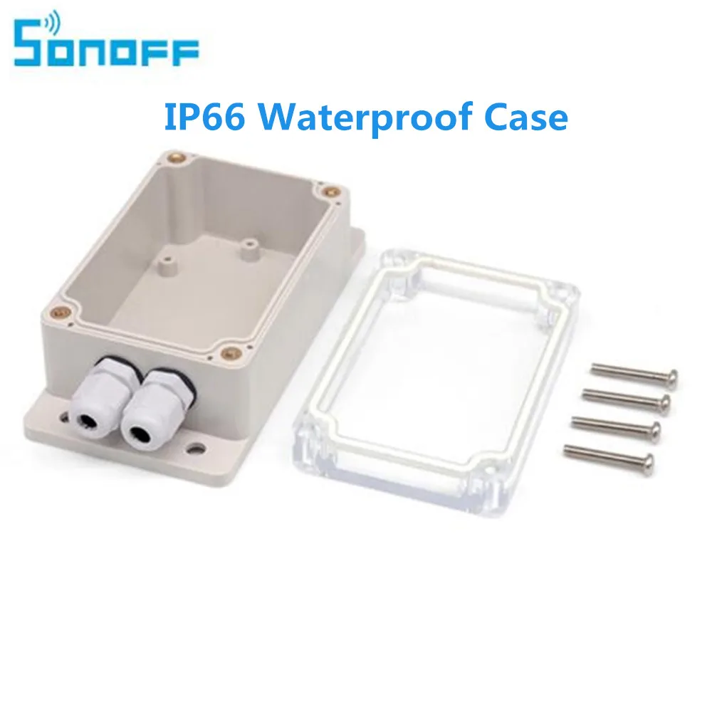 Sonoff IP66 водонепроницаемый чехол для Sonoff Basic Wifi Switch/POW/DUAL/TH16/G1 умный дом