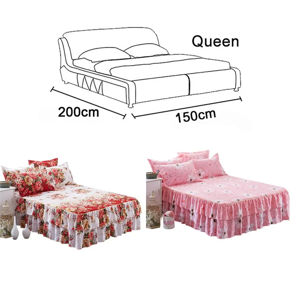 150*200 см простыня для односпальной кровати, одеяло, королевское покрывало, утолщенное, с рюшами, цветочный узор, покрывало на кровать, листья