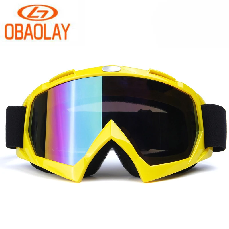 OBAOLAY Antifog Ski Goggles UV400 Windproof Sandproof Outdoor Sports