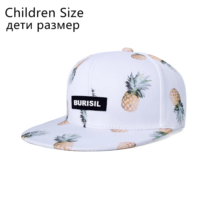 MOLIXINYU шапки для девочек для мальчиков Взрослый/Kids Snapback Caps Детская летняя шапка для детей Бейсбольные шапки для мальчиков Девушки Hip Hop Hat chapeau enfant шапка детская шапка для девочки шапка для мальчика - Цвет: Children White boluo