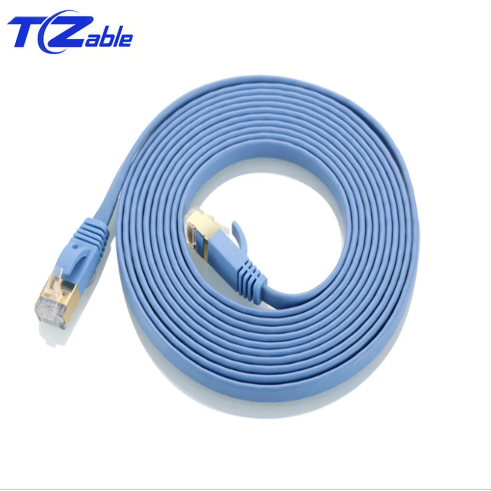 

RJ45 Cable Cat7 Ethernet flat Cable For Laptop Router Digital Set-Top Box Switch ADSL Modem Smart TV lan Cable Computer cables