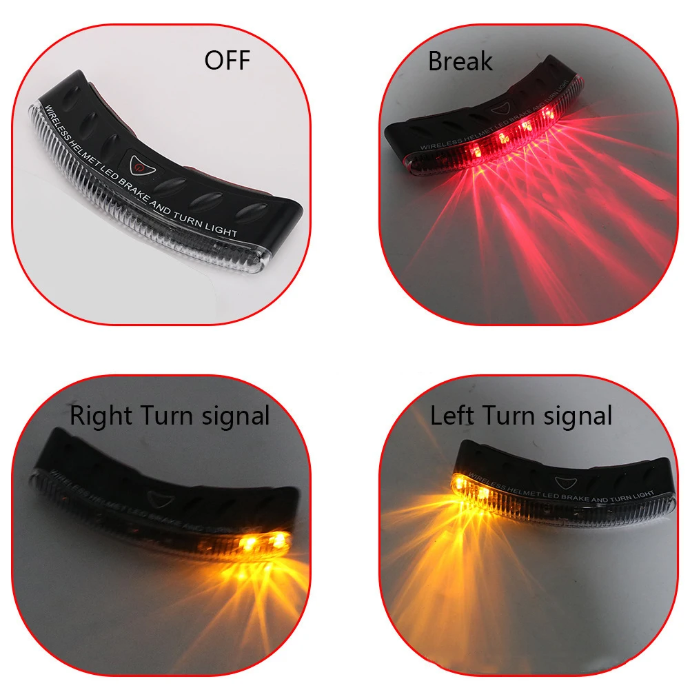 Легко установить аксессуары для мотоциклов клейкие безопасные энергосберегающие светодиодные Стоп Тормозная полоска водонепроницаемый поворотник шлем светильник