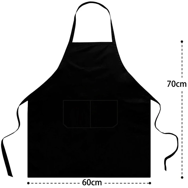 Нагрудник оптом фартук с карманами для женщин мужчин и взрослых шеф-повара, набор из 10 кухонных фартуков для готовки выпечки ресторана живопись Diy барбекю