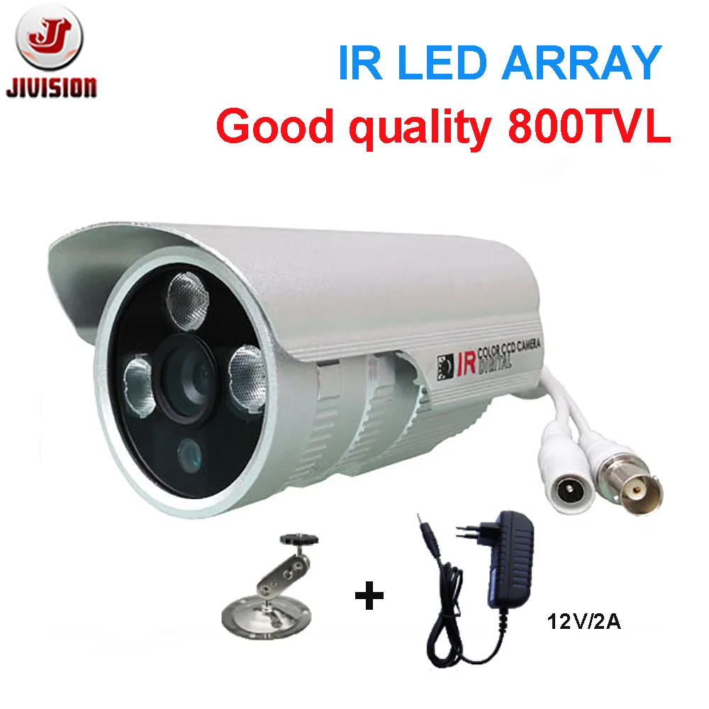 IR bullet camera 800TVL TI139 IR ARRAY leds distance 50m outdoor