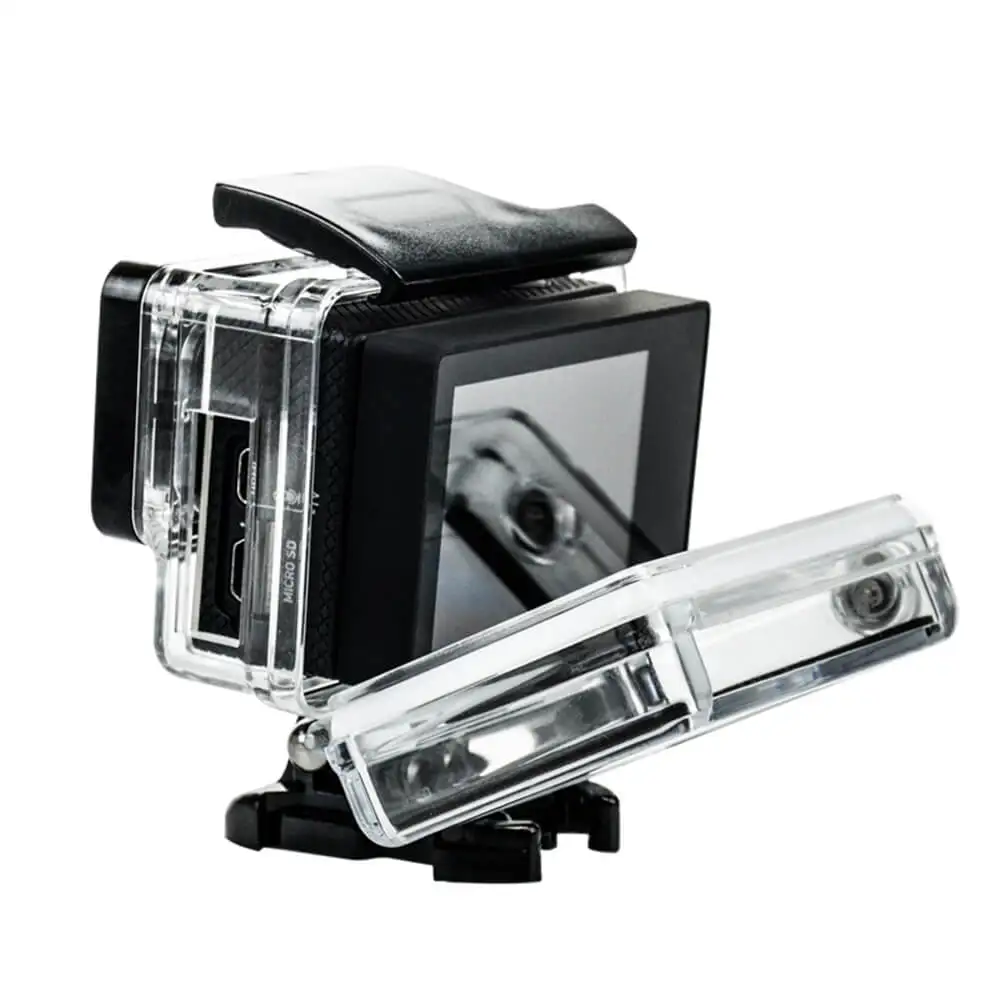 LCD Screen BacPac Display For GoPro Hero 33+4+Expanded Frame+Buckle Mount+Adapter+Backdoor Case Cover For GoPro Hero4 Hero 3+3 (3)