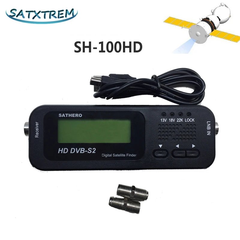 

SATXTREM Sathero SH-100HD Pocket Digital Satellite Finder Meter HD DVBS2 USB 2.0 Signal DVB-S2 DVB-S SH-100 SatFinder Free Ship