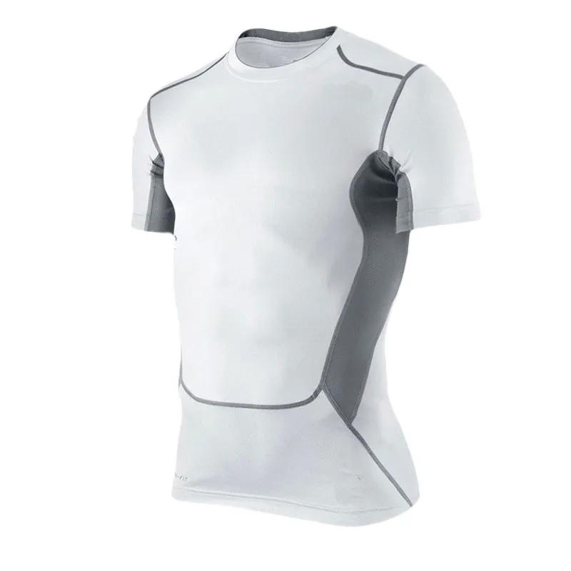Мужская футболка с длинным рукавом, фитнес-зал, формирователь тела, компрессионная футболка, моделирующее белье для тренировок, быстросохнущие Топы