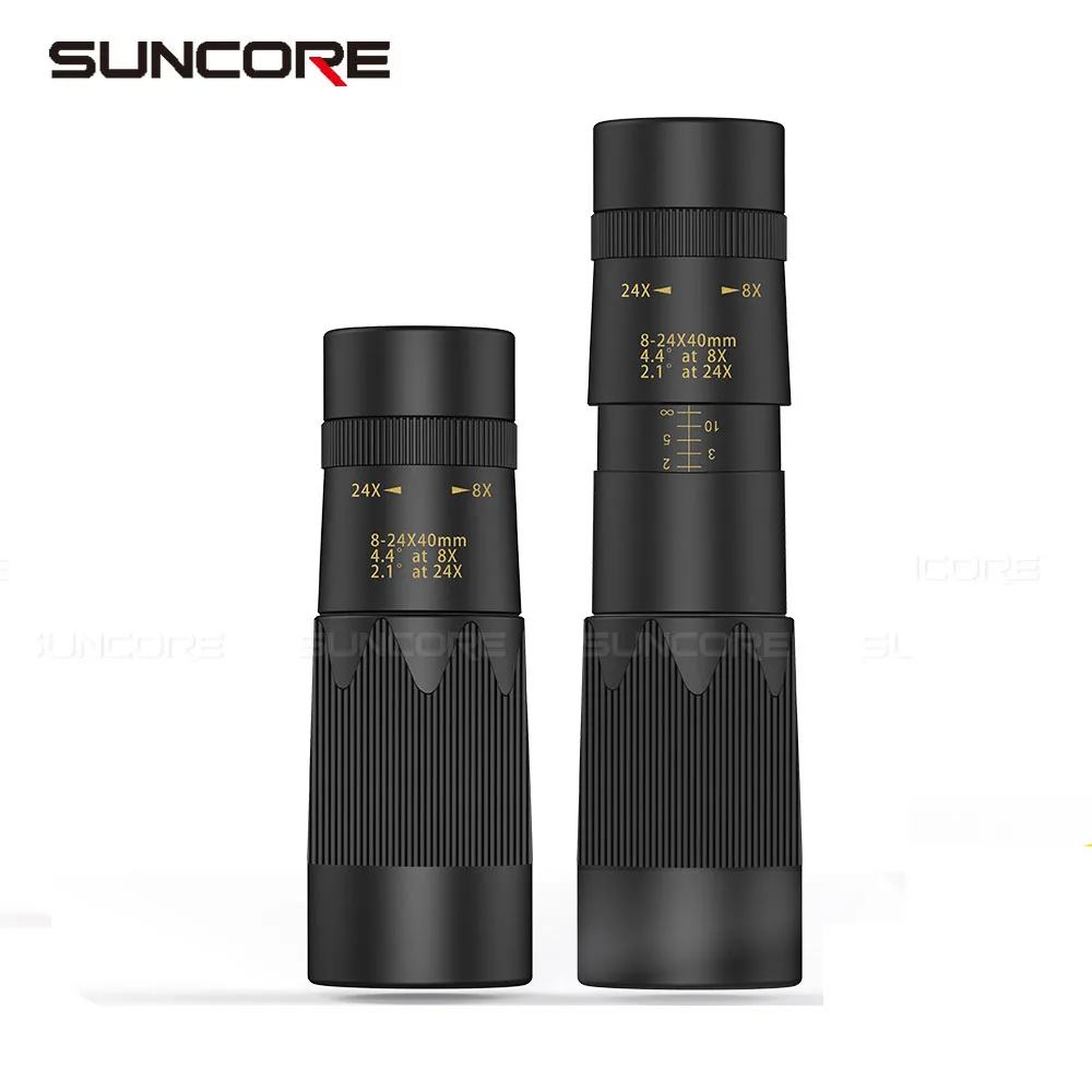 

Zoom Monocular 8-24X40 Optical Telescope Monoculo HD High Power Handhold Outdoor Hunting Bird Watching Spotting Scopes