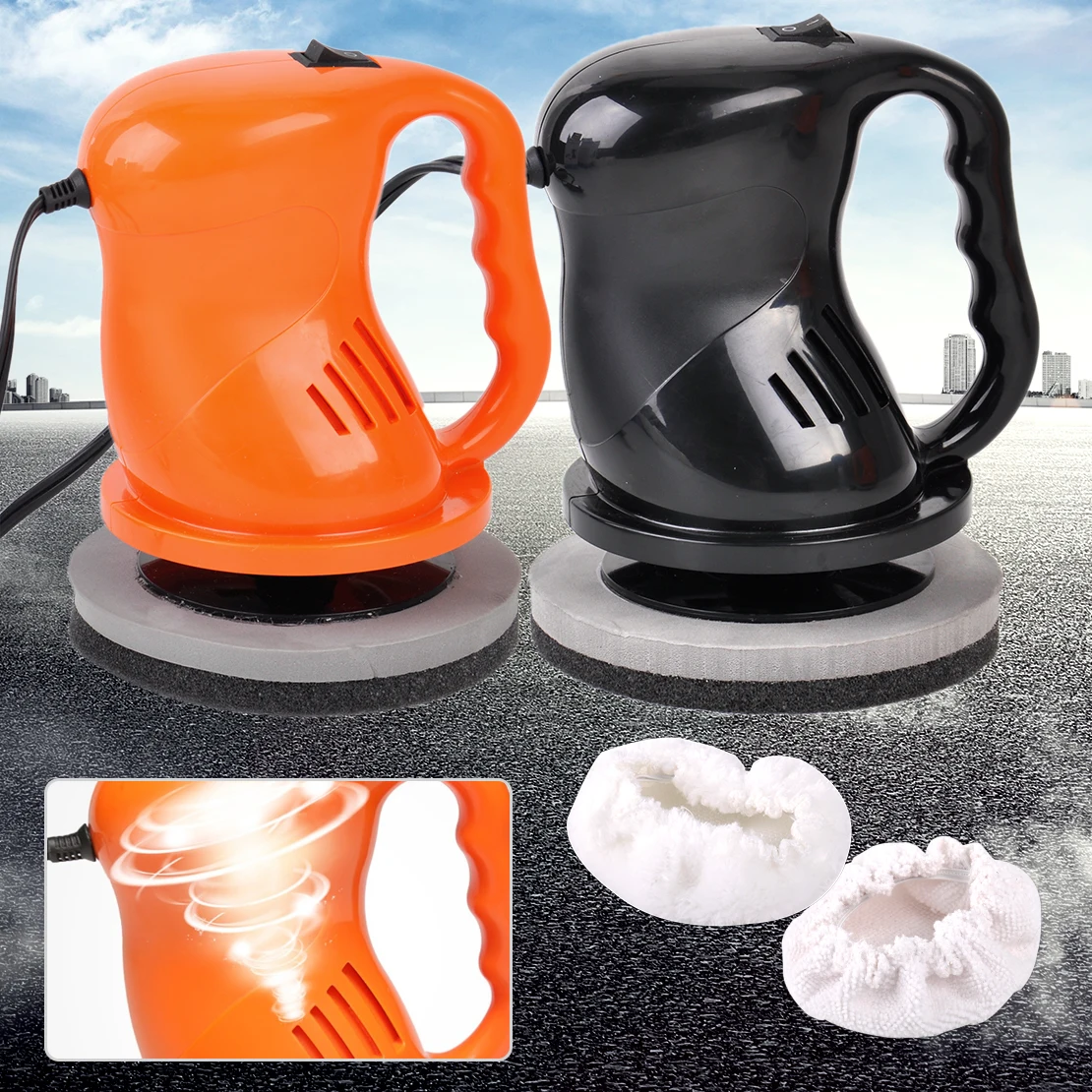 

DWCX Cars Mini Breads Electric Car Polishing Buffing Waxing Machine Home Outdoor Waxer Polisher 12V 40W For Polishing and Waxing