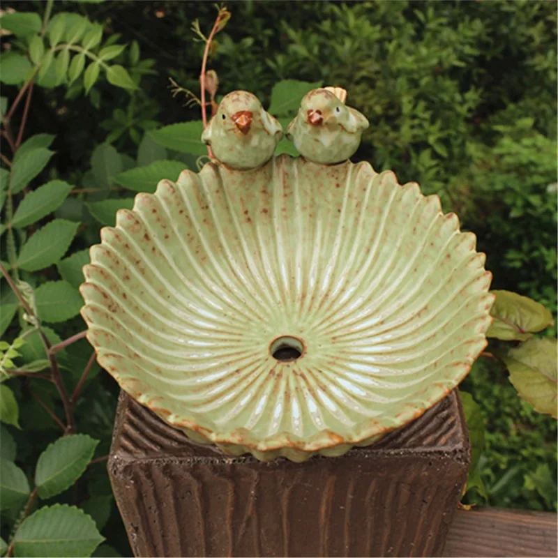 

Flower Pot Ceramic European Bird Feeder Creative Large Bird Fleshy Flower Pot Home Fruit Pot Arrangement