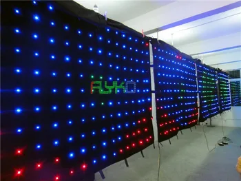

energy saving led curtain p18 2*3m free shipping