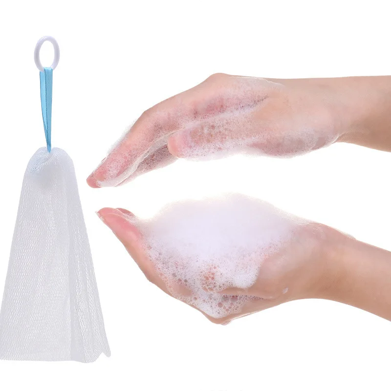 

Facial Cleaning Foaming Net Face Washing Tools Practical Soap Blister Mesh Easy Bubble Net Soap Net For Bath Shower
