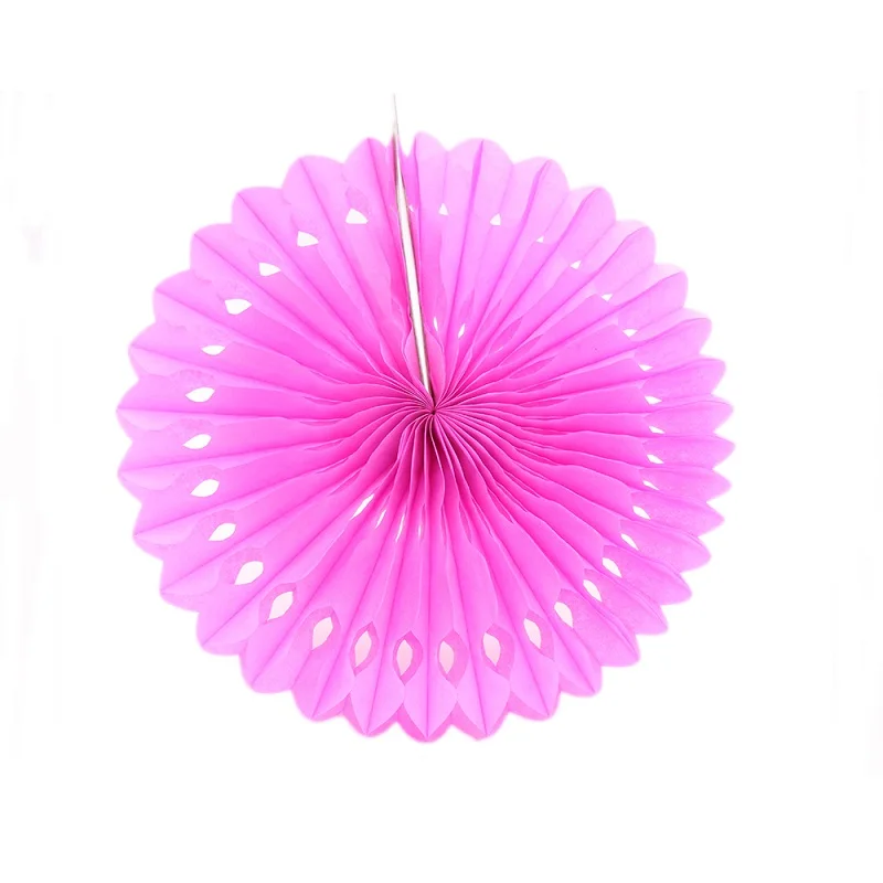 Тканевая бумага веер цветок висячие Pinwheels Pompom круглые фонарики ремесло для DIY