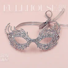 Strass máscara de cristal óculos alternativa quinceanera tiara casamento decoração do cabelo jóias atacado