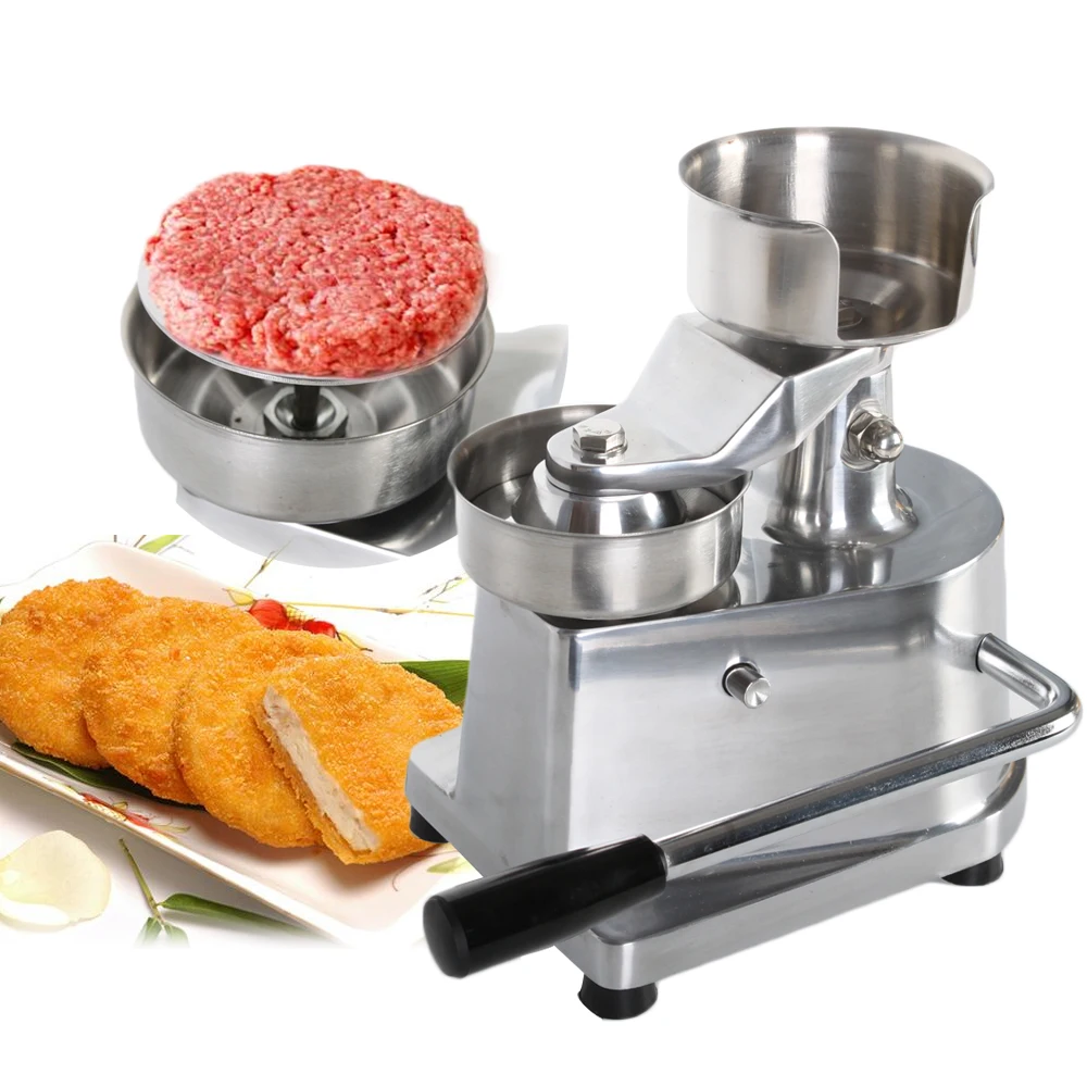 

GZZT Commercial Hamburger Patty Molding Press Maker Hamburger Forming Burger Patty Makers Hamburger Meat Presser Machine